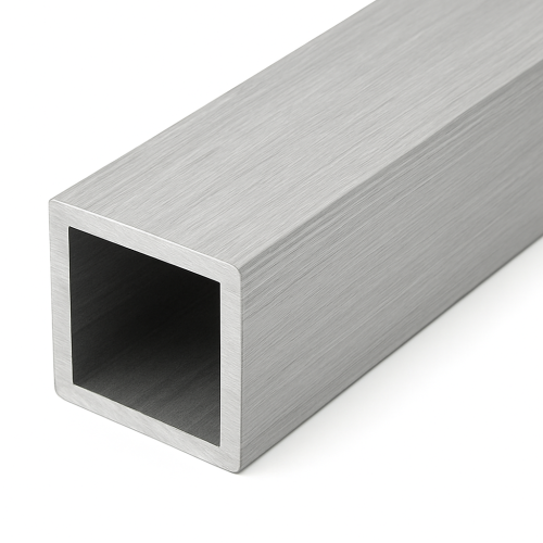 Rura kwadratowa aluminiowa 12x12x1mm surowa PA38 / EN AW 6060