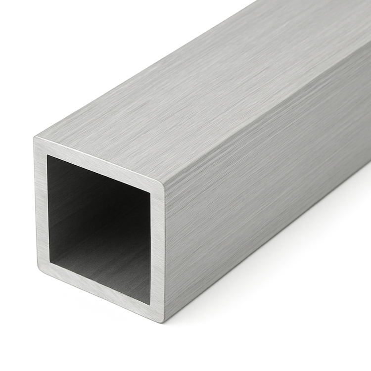 Rura kwadratowa aluminiowa 12x12x1mm surowa PA38 / EN AW 6060