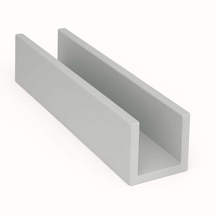 ceownik aluminiowy RAL 7035 MAT SZARY GŁADKI