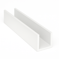 ceownik aluminiowy RAL 9016 MAT BIAŁY DROBNA STRUKTURA