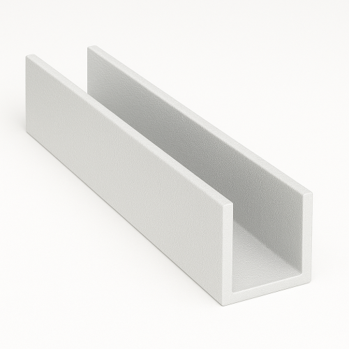 ceownik aluminiowy RAL 9016 MAT BIAŁY DROBNA STRUKTURA