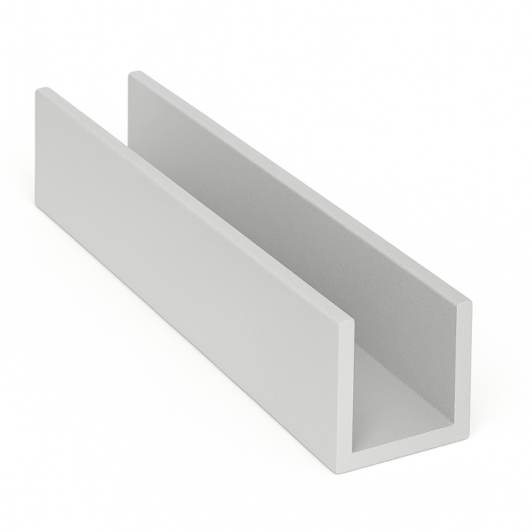 ceownik aluminiowy RAL 7035 MAT SZARY DROBNA STRUKTURA