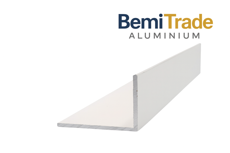 Kątownik aluminiowy 80x40x3mm Biały mat