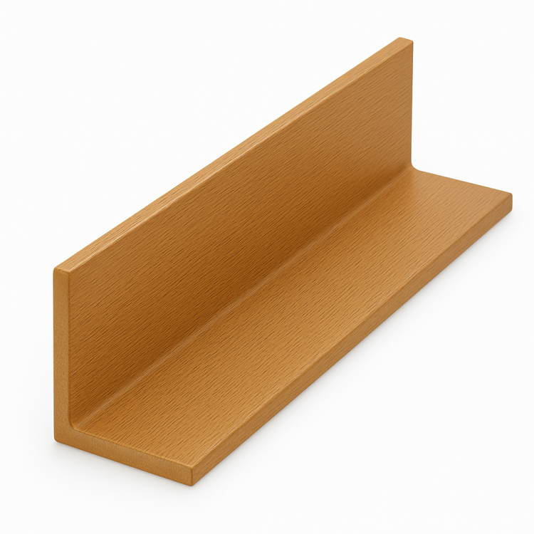 Kątownik aluminiowy RAL 8003 MAT ZŁOTY DĄB DROBNA STRUKTURA