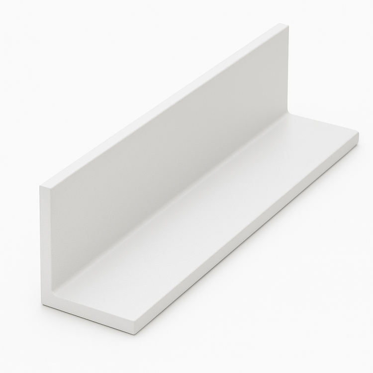 Kątownik aluminiowy  RAL 9016 MAT BIAŁY DROBNA STRUKTURA.png