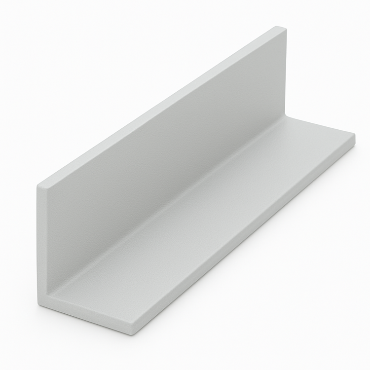 Kątownik aluminiowy  RAL 7035 MAT SZARY DROBNA STRUKTURA.png